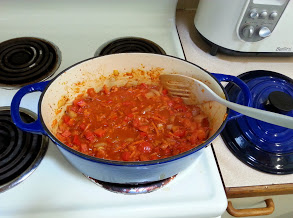 Just at the simmering stage