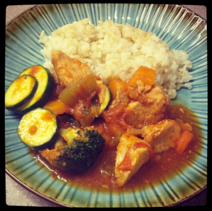 Chicken and Tomato Casserole